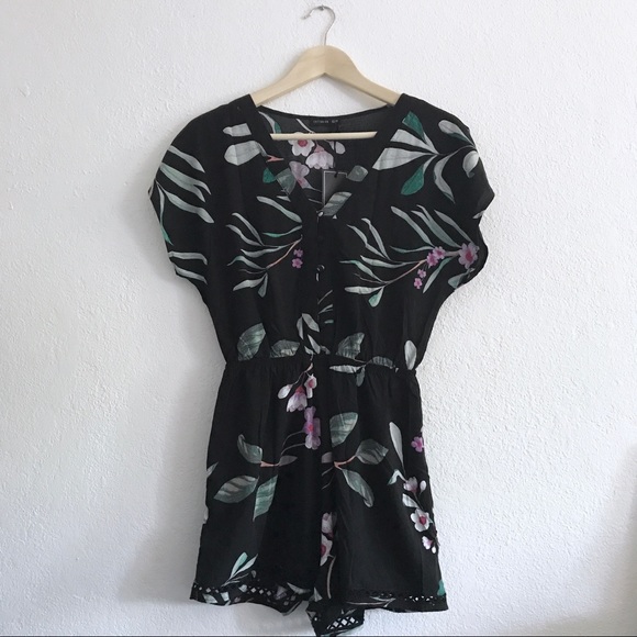 cotton on black jumpsuit